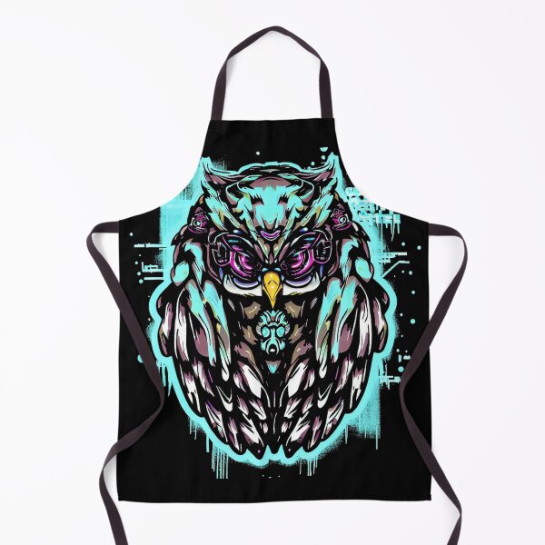 Item preview, Cyber Punk Owl designed and sold by obviouslogic.