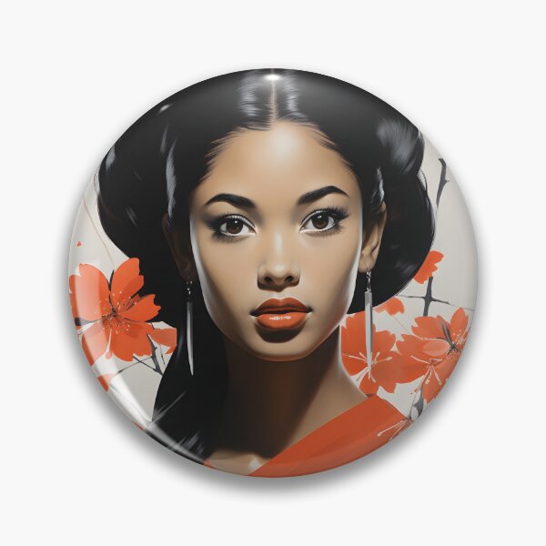Item preview, Geisha in the style of Alex Katz designed and sold by AI-Only Creations.