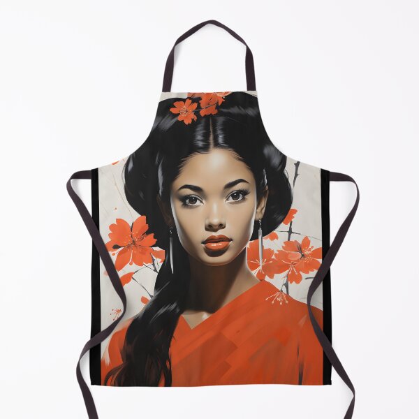 Item preview, Geisha in the style of Alex Katz designed and sold by AI-Only Creations.