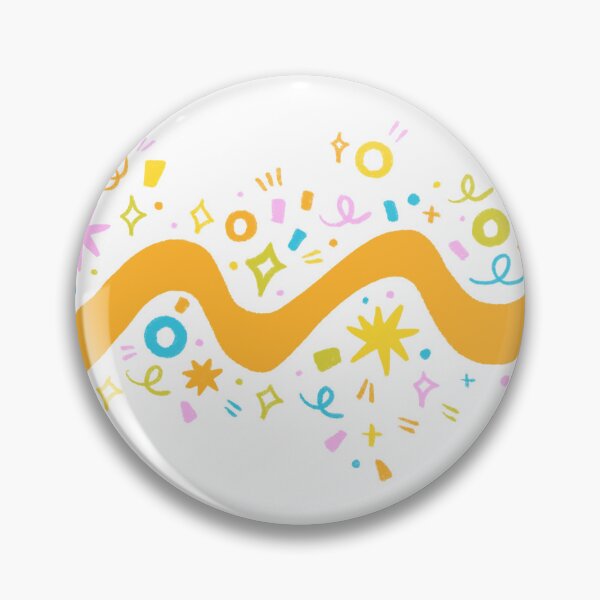 Item preview, Squiggle Explosion Pattern designed and sold by SleepyLilSloth.
