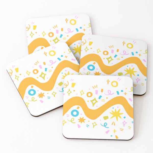 Item preview, Squiggle Explosion Pattern designed and sold by SleepyLilSloth.