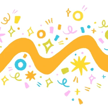 Artwork thumbnail, Squiggle Explosion Pattern by SleepyLilSloth