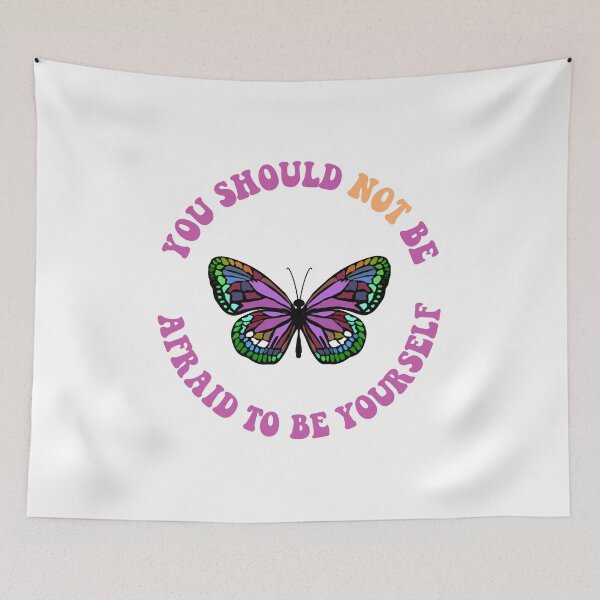Item preview, You should not be afraid to be yourself  designed and sold by coloryourwings.
