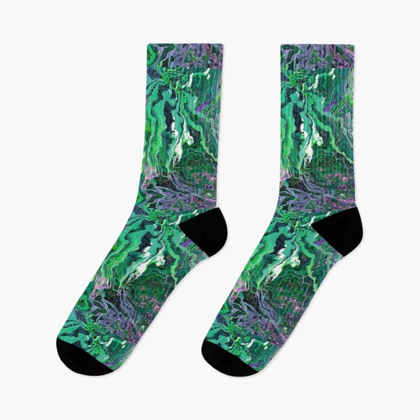 Item preview, IMAGE PRINT ONLY Marble Explosion Faux Marbled Texture Marbling Veins Abstract - Teal Cyan Bluish Violet designed and sold by Beachy.