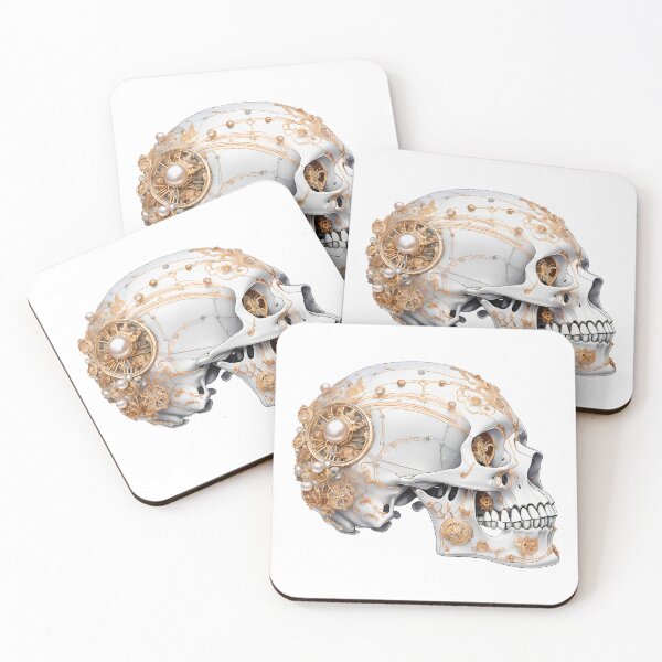 Item preview, Luxurious Steampunk Skull designed and sold by 6nature.