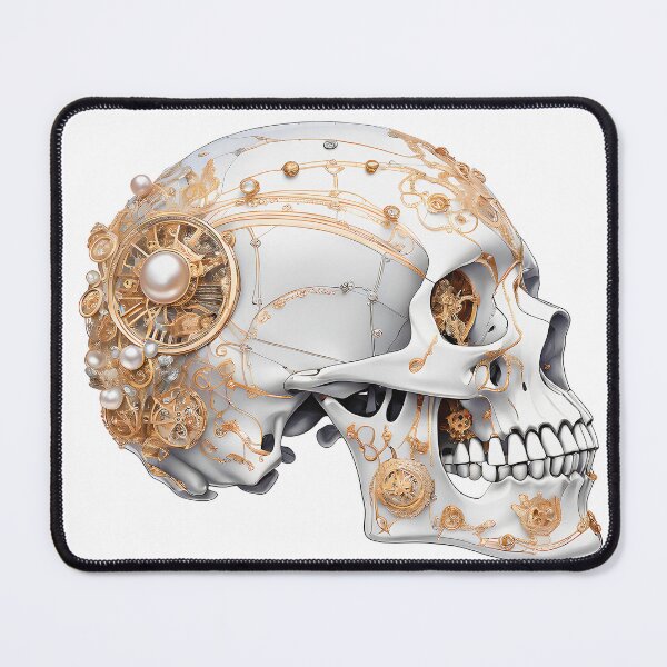 Item preview, Luxurious Steampunk Skull designed and sold by 6nature.