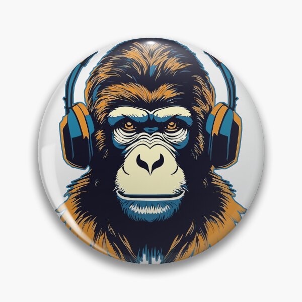 Item preview, Monkey listens to music designed and sold by biiid.