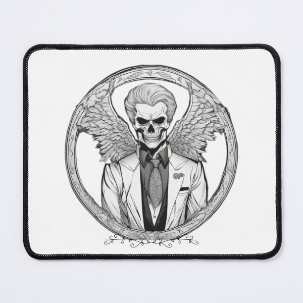 Item preview, Gothic Elegance: Winged Skeleton in a Suit designed and sold by stoicphoenix.