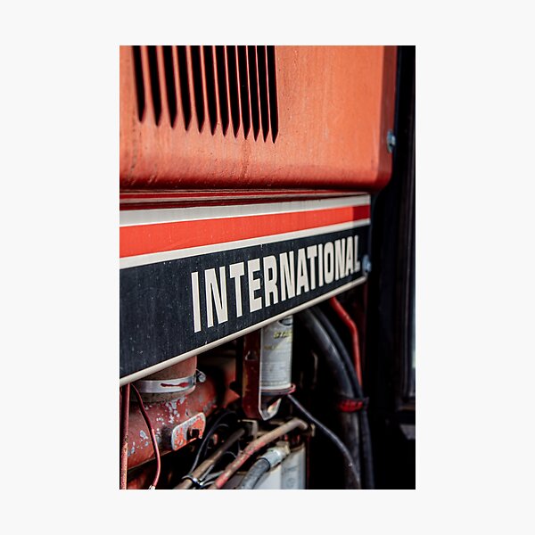 International Tractor Photographic Print