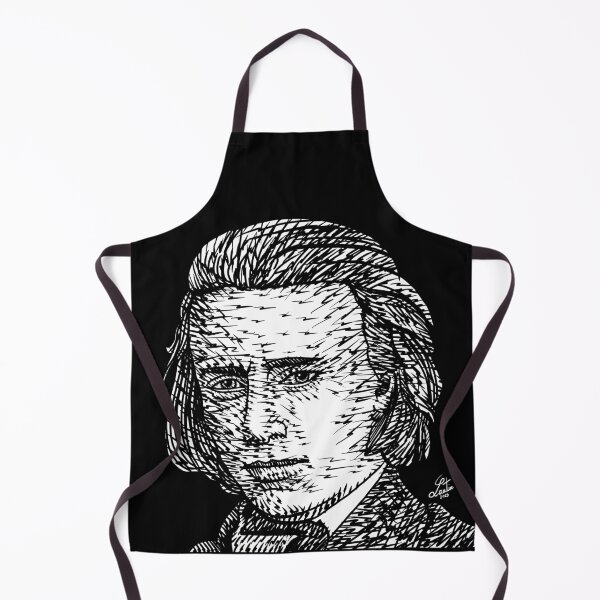 Item preview, JOHANNES BRAHMS ink portrait .1 designed and sold by lautir.