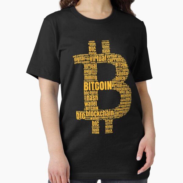 Item preview,  Bitcoin Logo Typography Art designed and sold by goodspy.