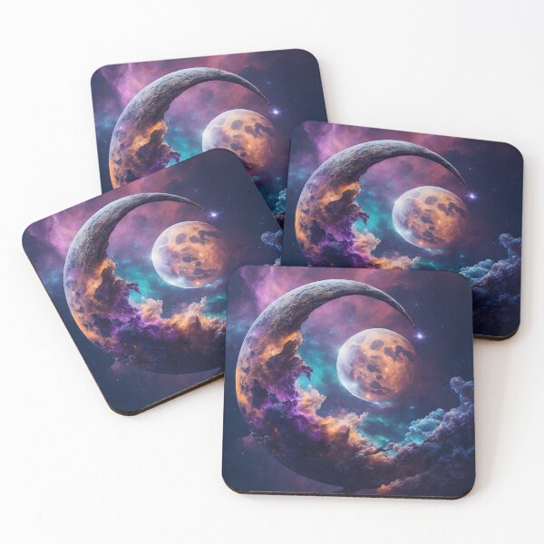 Item preview, Enchanting Crescent Moon in a Dreamy Sky designed and sold by ratchawoot.