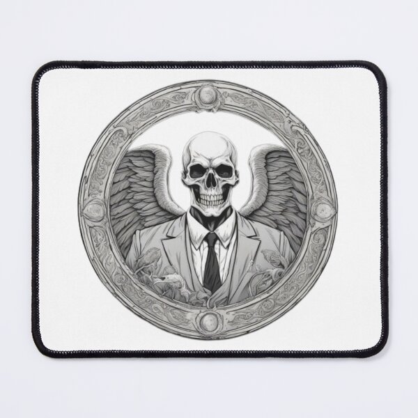 Item preview, Gothic Elegance: Winged Skeleton in a Suit designed and sold by stoicphoenix.