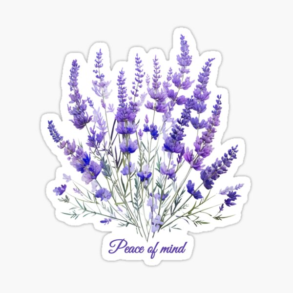 Artikel-Vorschau von Lavendel bringt Seelenfrieden, designt und verkauft von efkarose.