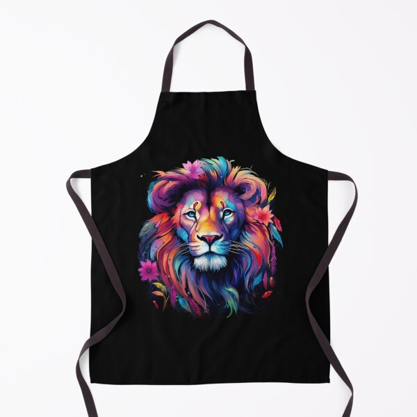 Item preview, Colorful Lion Head designed and sold by Elisabeth840.