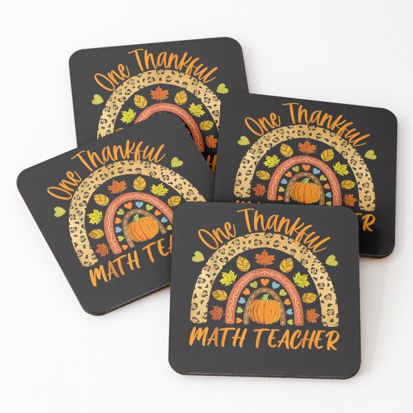 Item preview, One Thankful Math Teacher Funny Thanksgiving Autumn Fall designed and sold by William Parker.