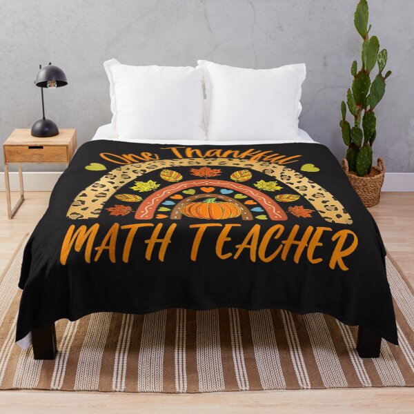 Item preview, One Thankful Math Teacher Funny Thanksgiving Autumn Fall designed and sold by William Parker.