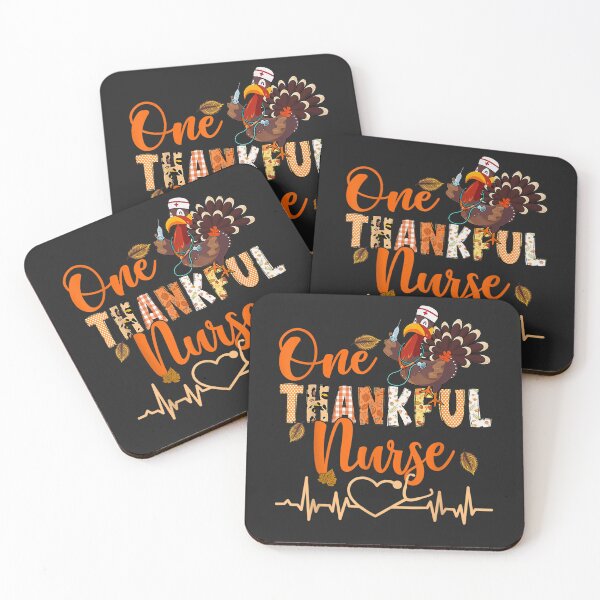 Item preview, One Thankful Nurse Turkey Thanksgiving Day Men Women designed and sold by William Parker.