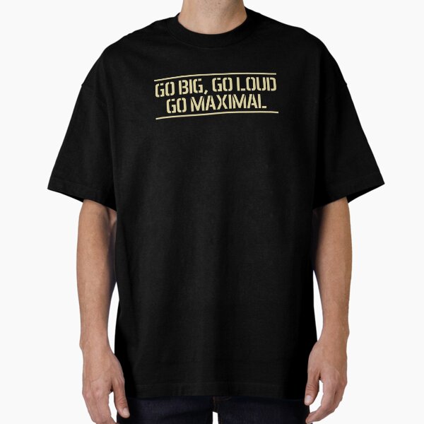 Maximal Fire Logo v3 Oversized T-Shirt