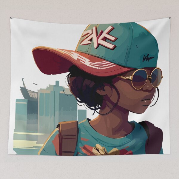 Item preview, Urban Girl with Sunglasses designed and sold by execc.