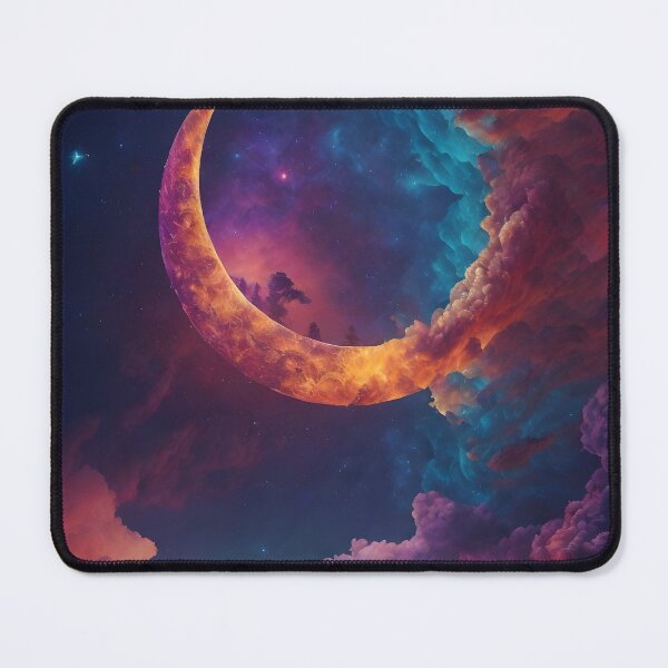 Item preview, Enchanting Crescent Moon in a Dreamy Sky designed and sold by ratchawoot.