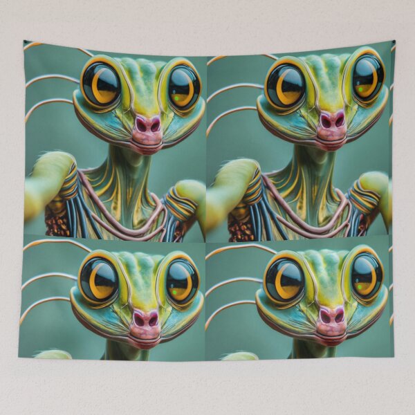 Item preview, alien selfie 1 designed and sold by rayo-art.