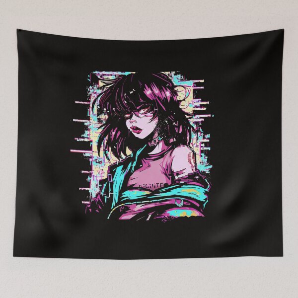 Item preview, Pink Tuesday CyberPunk Anime  designed and sold by obviouslogic.