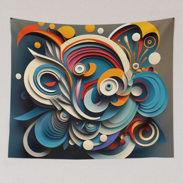 Item preview, Imagination's Playground Abstract Art T-Shirt designed and sold by artmanikin.