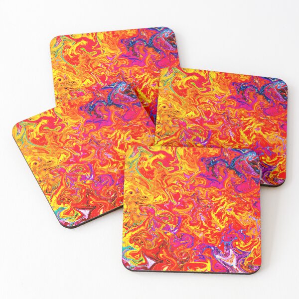 Item preview, Bold Colors Abstract Design designed and sold by Health And Fitness Posts e-Store.