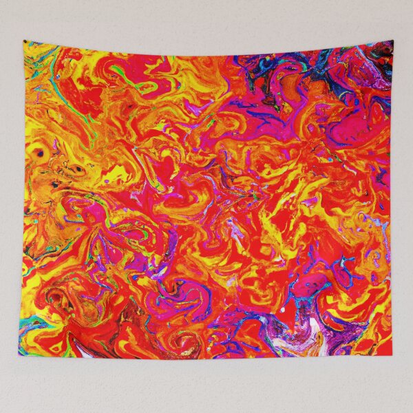 Item preview, Bold Colors Abstract Design designed and sold by Health And Fitness Posts e-Store.