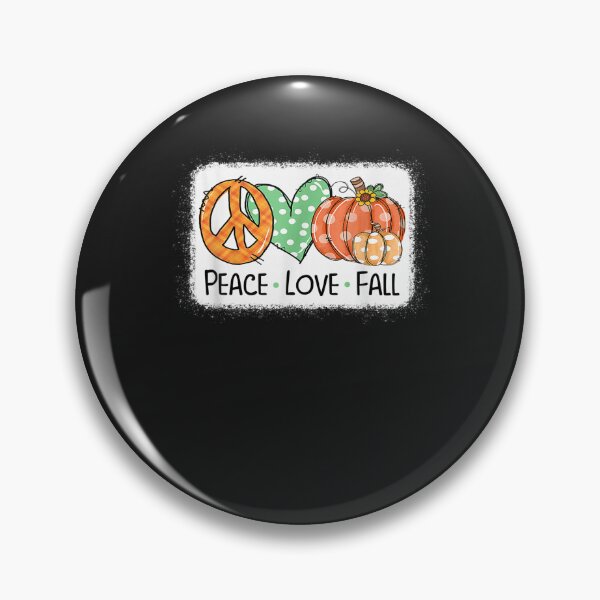 Item preview, Peace & Love & Fall Pumpkin Autum Happy Fall Thanksgiving designed and sold by William Parker.