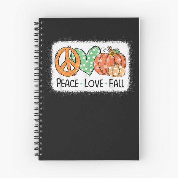 Item preview, Peace & Love & Fall Pumpkin Autum Happy Fall Thanksgiving designed and sold by William Parker.
