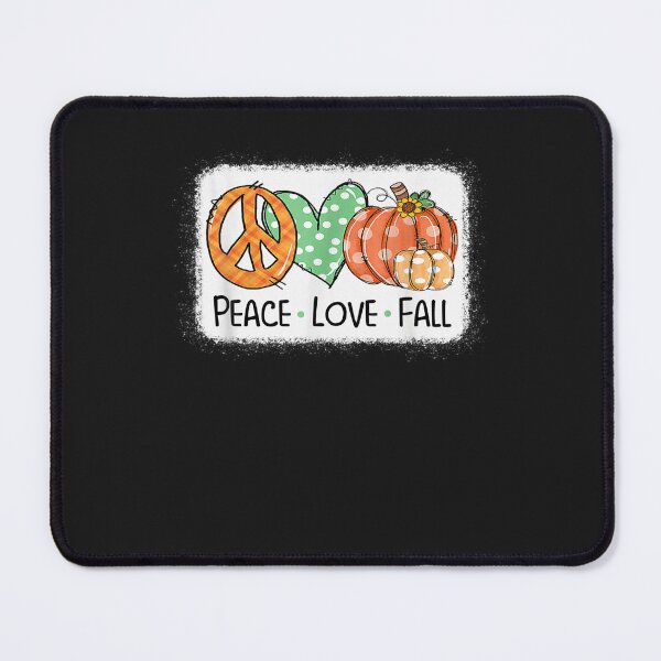 Item preview, Peace & Love & Fall Pumpkin Autum Happy Fall Thanksgiving designed and sold by William Parker.