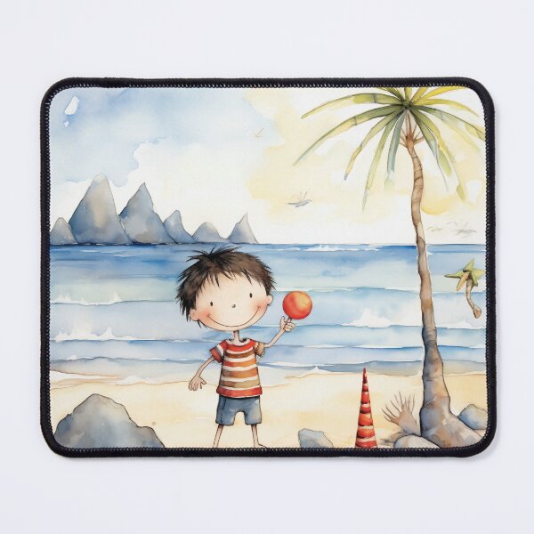 Item preview, Watercolor child designed and sold by Art91design.