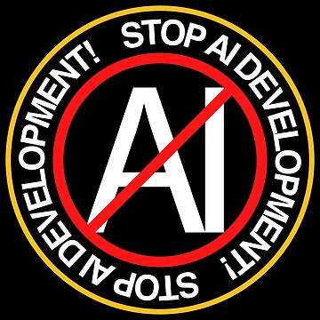 Artwork thumbnail, Stop AI Development by FASLab