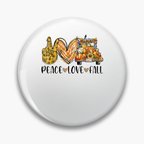 Item preview, Peace Love Fall Pumpkins Vintage Truck Thanksgiving designed and sold by William Parker.