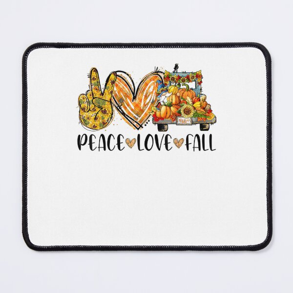 Item preview, Peace Love Fall Pumpkins Vintage Truck Thanksgiving designed and sold by William Parker.