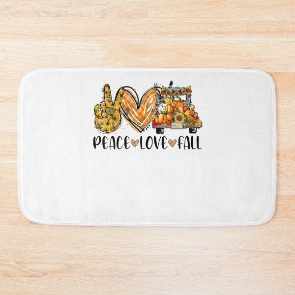 Item preview, Peace Love Fall Pumpkins Vintage Truck Thanksgiving designed and sold by William Parker.