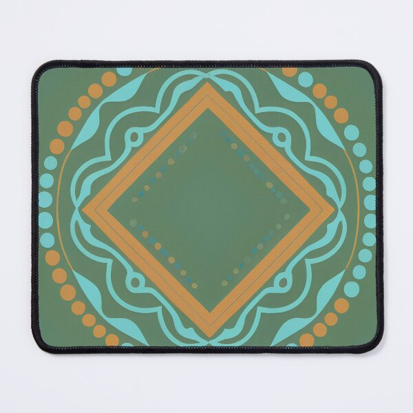 Item preview, Green square designed and sold by SabyDigitalArt.