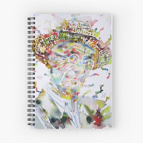 Item preview, HERMANN HESSE - watercolor portrait .5 designed and sold by lautir.