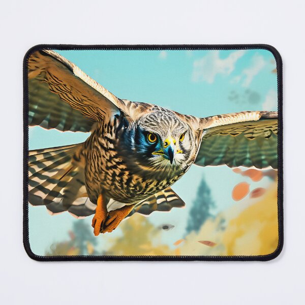 Item preview, Eurasion Sparrowhawk flying designed and sold by AI-Only Creations.