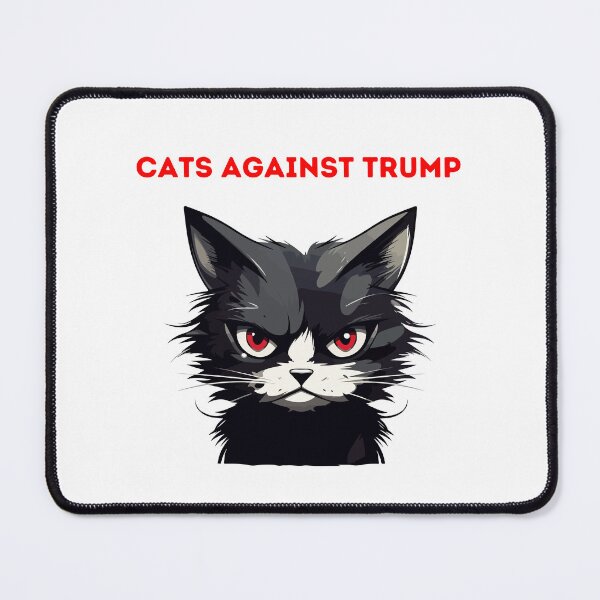 Item preview, Gatos contra Trump designed and sold by UniqueDesignOK.
