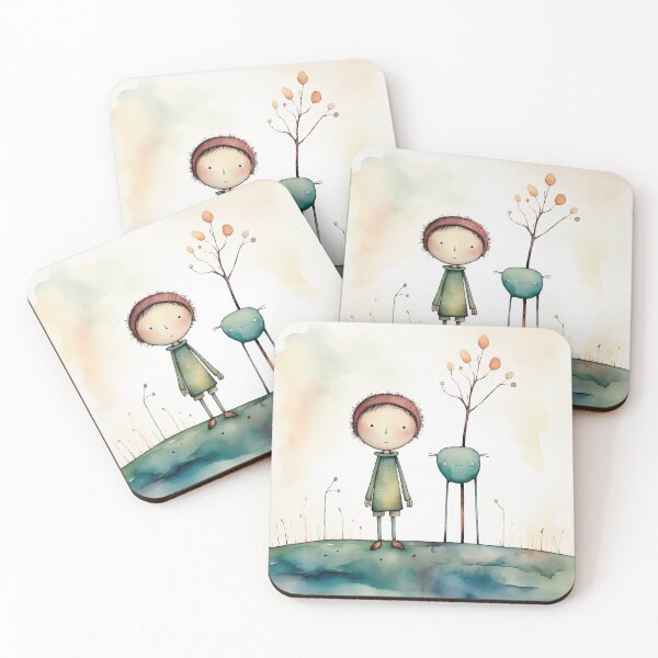 Item preview, Watercolor child designed and sold by Art91design.