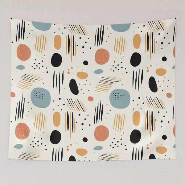Item preview, Artistic Abstract Boho Pattern designed and sold by MGdezigns.