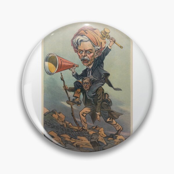 Item preview, Political cartoon puck magazin, Keppler designed and sold by Mirksaz-designs.