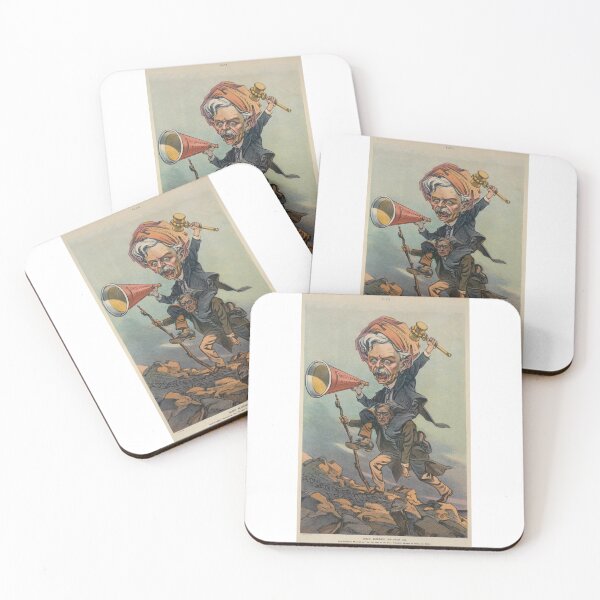 Item preview, Political cartoon puck magazin, Keppler designed and sold by Mirksaz-designs.