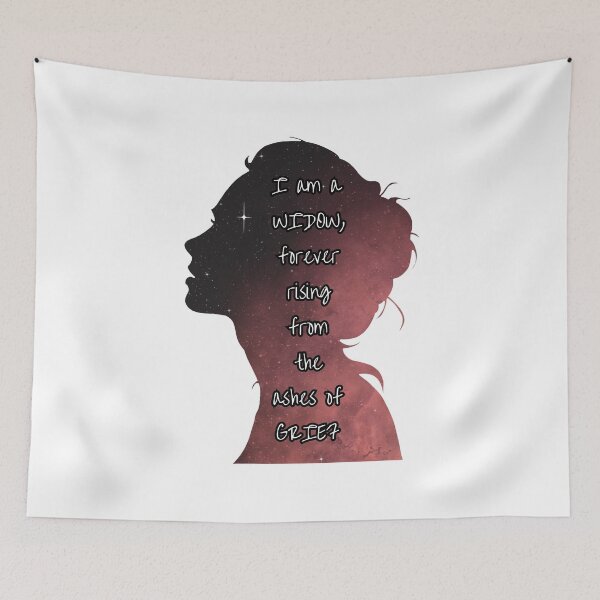 Item preview, Widow rising from the ashes from grief designed and sold by S-and-W-4ever.