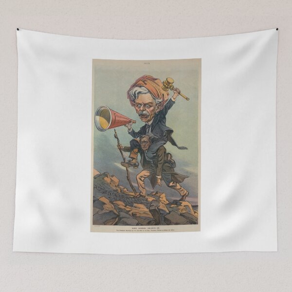 Item preview, Political cartoon puck magazin, Keppler designed and sold by Mirksaz-designs.