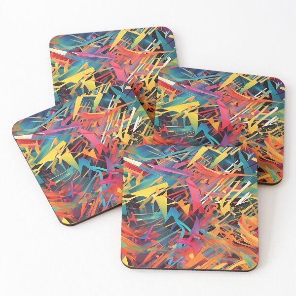 Item preview, Colorful Abstract Fine Art t shirt designed and sold by artmanikin.