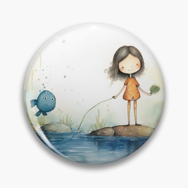 Item preview, Watercolor child designed and sold by Art91design.